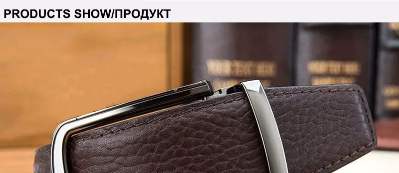 FAJARINA Brand Name Top Quality Real Cow Genuine Leather Belt Straped Pin Buckle Metal Belts for Men Free Shipping N17FJ741