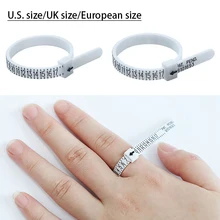 British American European Standard Size Measurement Belt Environmental Protection TPU Material Ring Finger Size Screening Tool