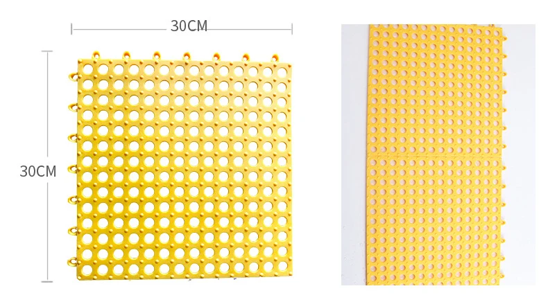 30*30 см нескользящий 8 цветов сплайсинга ПВХ коврик для пола коврики для ванной комнаты и кухни домашний туалет сплайсинга воды сетки полый коврик
