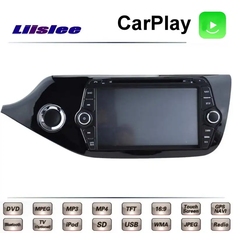 Для KIA Ceed Cee 'd JD 2012 ~ 2018 Автомобильный мультимедийный ТВ DVD GPS Радио Carplay