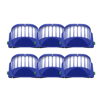 

6pcs hepa filter suitable for ROOMBA IROBOT 500 600 SERIES AEROVAC FILTER 528 536 551 552 564 580 595 620 630 650