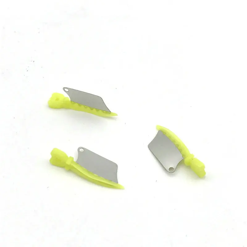 Koop New Dental Wedge Mes Prime Tanden Interproximal Plastic Wedge Mes met Dental Rvs Matrix 40 stks doos