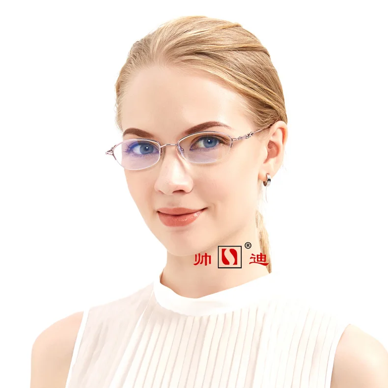 Полуметаллическая оправа, очки для чтения, женские, кошачьи, прозрачные, очки для чтения, женские, алмазные, круглые, для дальнозоркости, для чтения, очки NX