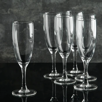 

A set of champagne glasses 170 ml "French restaurant", height 18.5 cm, 6 pcs