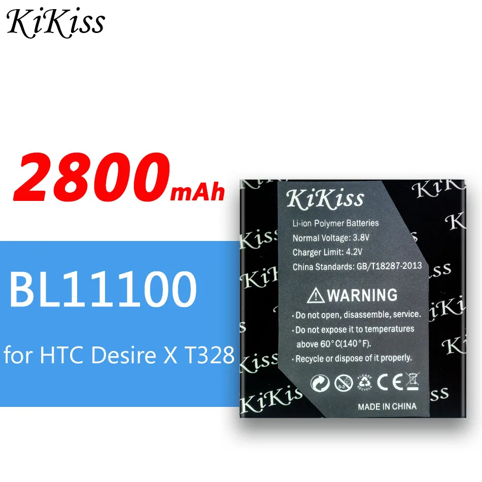 Аккумуляторы 2800 мАч BL11100 для HTC Desire U V VC X T328D T328e T328T T328W T327D T327T T327W T329D T329T T329 |