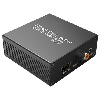 

HDMI o Decoder Splitter o Splitter 1080P HDMI to Coaxial to Toslink to 3.5 o(EU Plug)