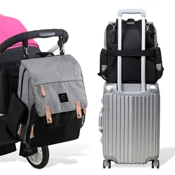 Landuo – sac à langer grande capacité pour maman, sac à dos de voyage avec tapis à langer, pratique pour les soins de bébé, ZYL00389 
