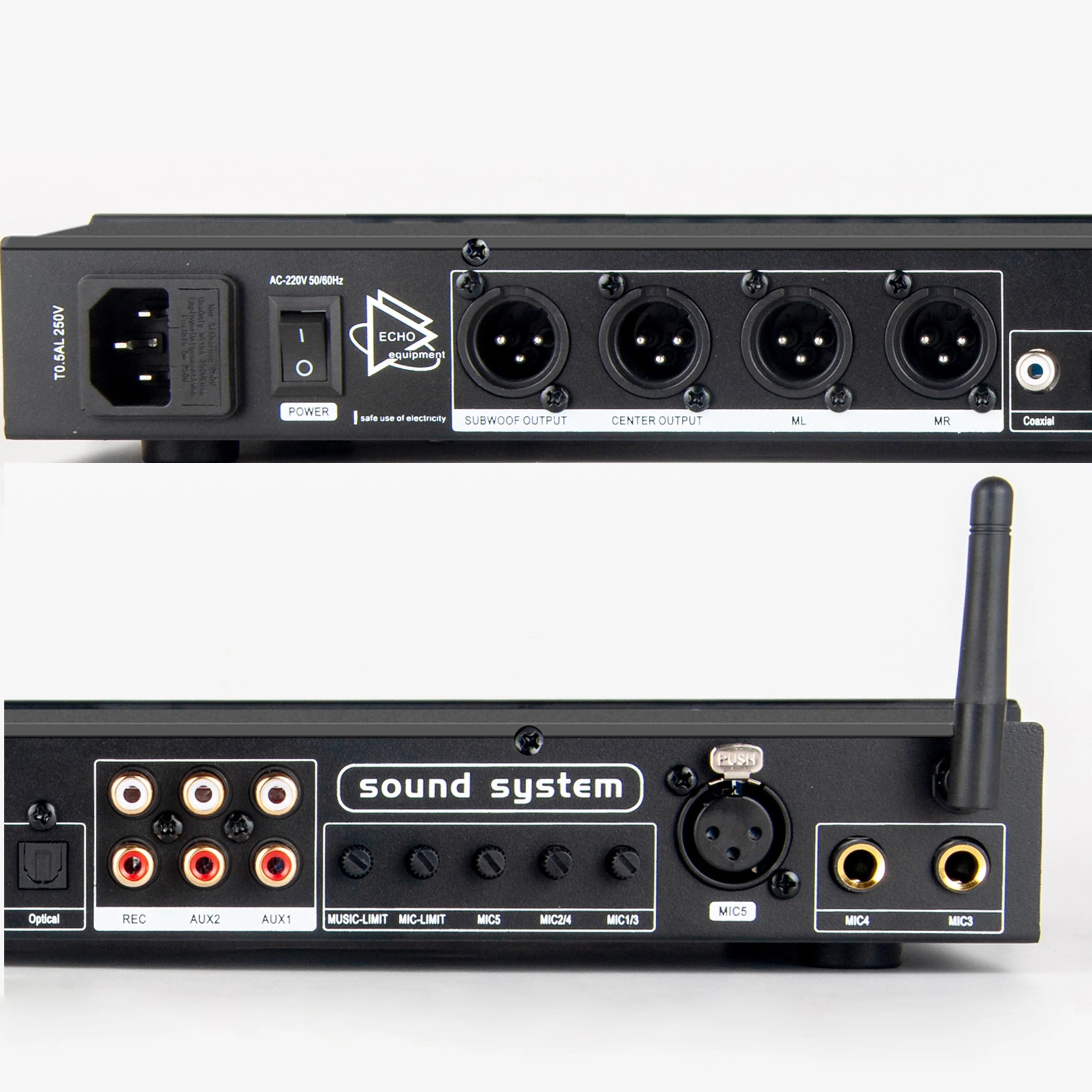 Brand New 6 Channel Audio Mixer Sound Mixing