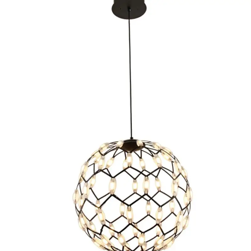 

Nordic Post-modern Creative Fashion Pendant Lamp Starlight Led Pendant Lights bar dining room Hanging Lamps White Hanging Lights