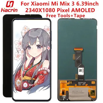 

AMOLED Screen For Xiaomi Mi Mix 3 Lcd Display+Touch Screen Replacement Tested No Dead Pixel Screen For Xiaomi Mi Mix 3 6.39inch
