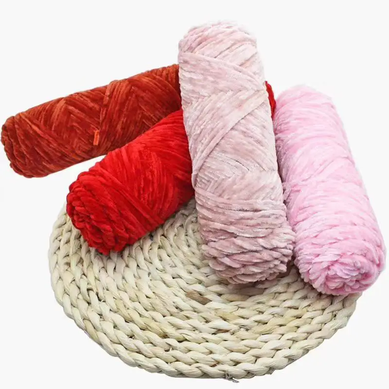 Nuovi Colori 100G Pc Velluto Lane E Filati Morbido Lane E Filati Di Lana Del Bambino Lane E Filati Crochet Di Lavoro A Maglia Lane E Filati Del Bambin