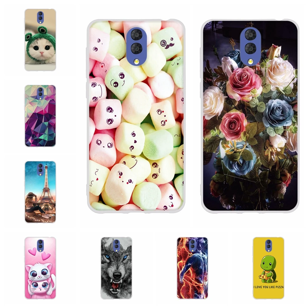 

For Alcatel 3 2019 3L 2019 Cover Ultra Thin Soft Silicone For Alcatel 3 2019 Case Beach Patterned For Alcatel 3L 2019 Funda Bag