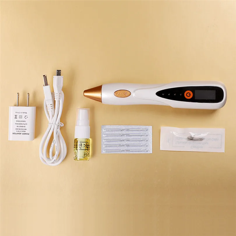  1Pcs Spot Removal Beauty Plasma Pen Portable Home LED Laser Pen LCD Screen Freckle Tattoo Beauty In - 4000037871964