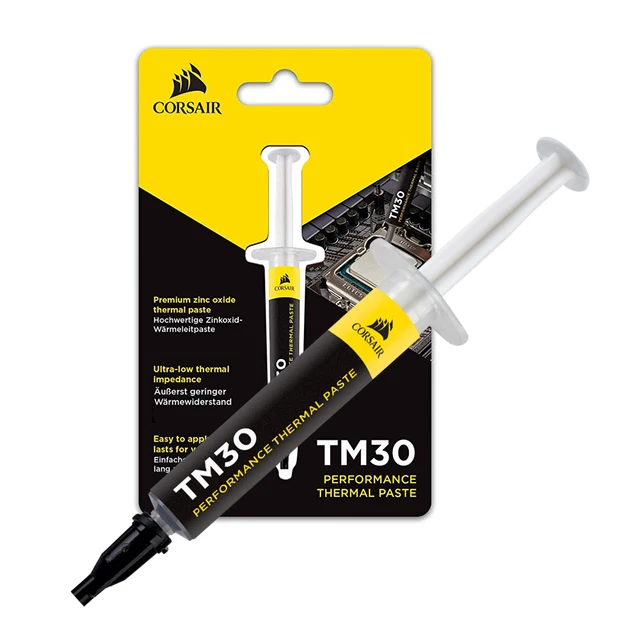 Corsair TM30 Performance Thermal Paste, Premium Zinc Oxide Based