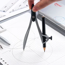 Jeu de règles de compas MAPED, crayon de dessin mécanique professionnel multifonctionnel pour élèves du premier cycle du secondaire 