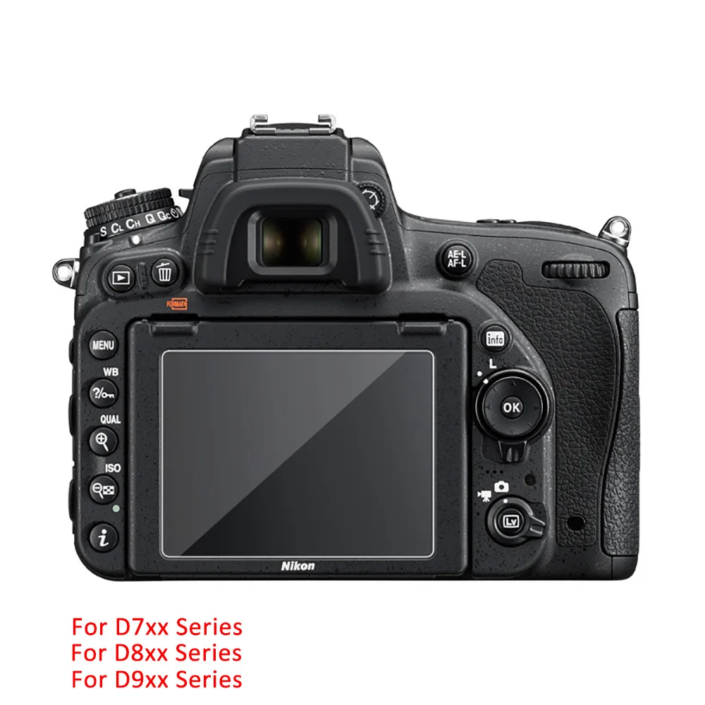 Защитная пленка для ЖК-экрана камеры Camllite Nikon DSLR D750 D800 D810 D850 D7500 D7200 D7100 D90 |