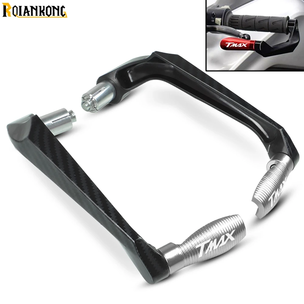

7/8" Motorcycle Scooter Handlebar Grips Guard Brake Clutch Levers Guard Protector For Yamaha TMAX 500 530 2001-2008 2002 2003