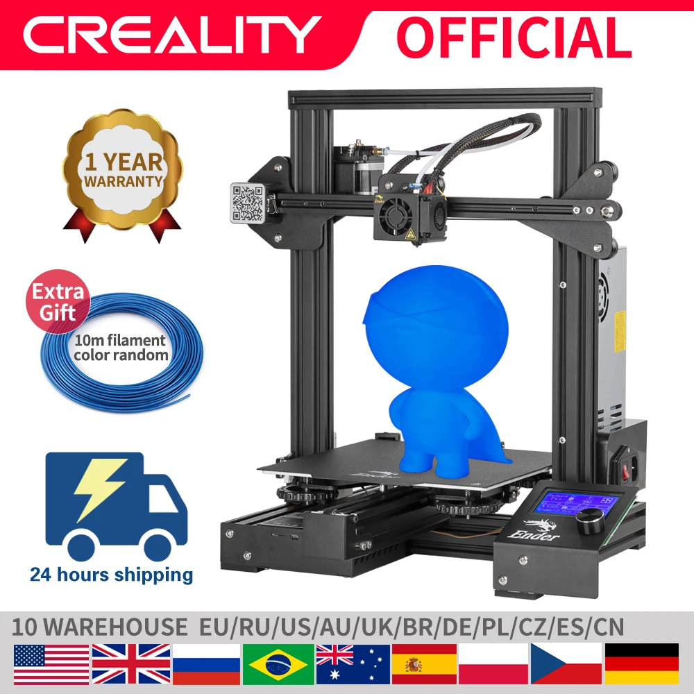 CREALITY 3D Ender 3 профессиональный принтер, печатные маски, магнитная сборка, пластина, восстановление, сбой питания, печать, сделай сам, набор, означает хороший источник питания|3D принтеры|   | АлиЭкспресс - ТОП-100 техники и гаджетов