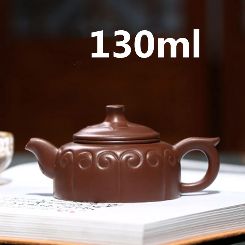 

Teapot Yixing Zisha Clay Chinese Porcelain Teapots Tea pot Ceramic 130ml New Arrived High Quality With Gift Box