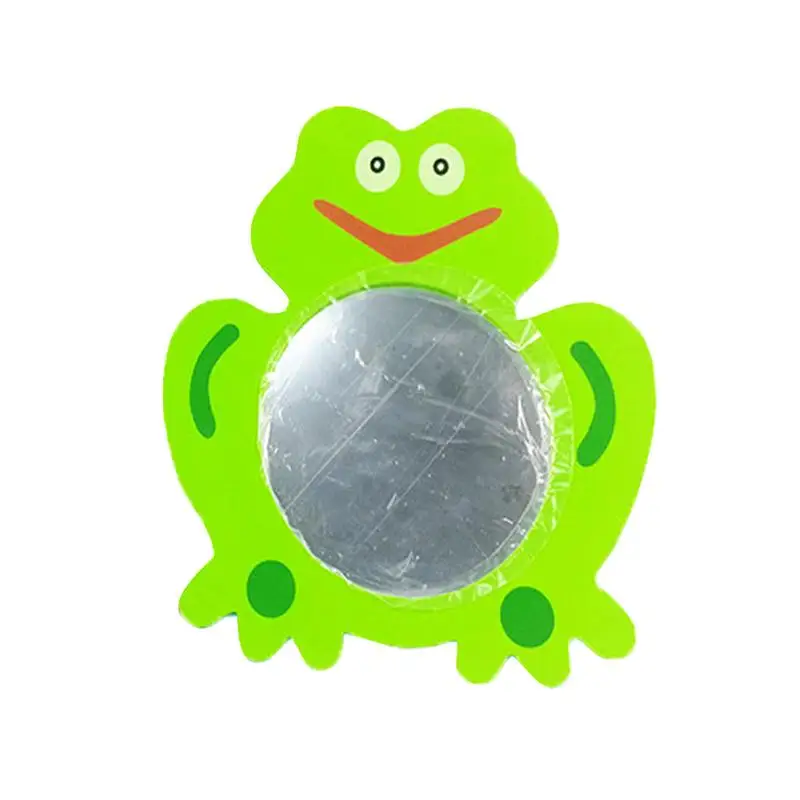 Toddler Toys EVA Cartoon Mirror Small Mirroring Plaything Creative Crab Or Frog Design Water Toy Educational Cartoon Small 3