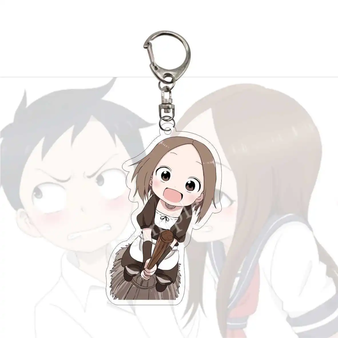 Anime Karakai Jouzu no Takagi-san 3 Teasing Master Takagi-san Season 3  Nakai Acrylic Keychain Cosplay Charm Pendant Key ring Toy - AliExpress