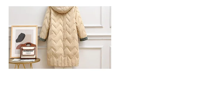 SEDUTMO Winter Warm Duck Down Jacket Women Oversize Thick Long Hooded Coat Autumn Fashion Casual Puffer Jacket ED1699
