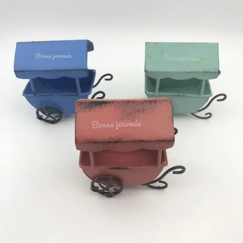 2 шт./лот 8.5x5.5xH8.5CM Мини садовые тележки wogons французское вечерние пользу для детей