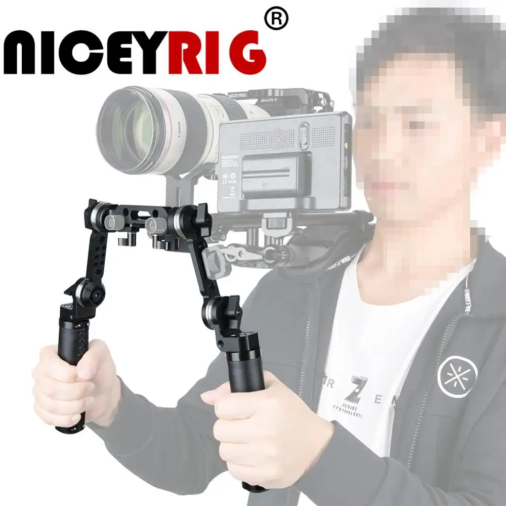 Наплечное крепление NICEYRIG 15 мм удлинитель ARRI Rossette рукоятка плечо Поддержка DSLR