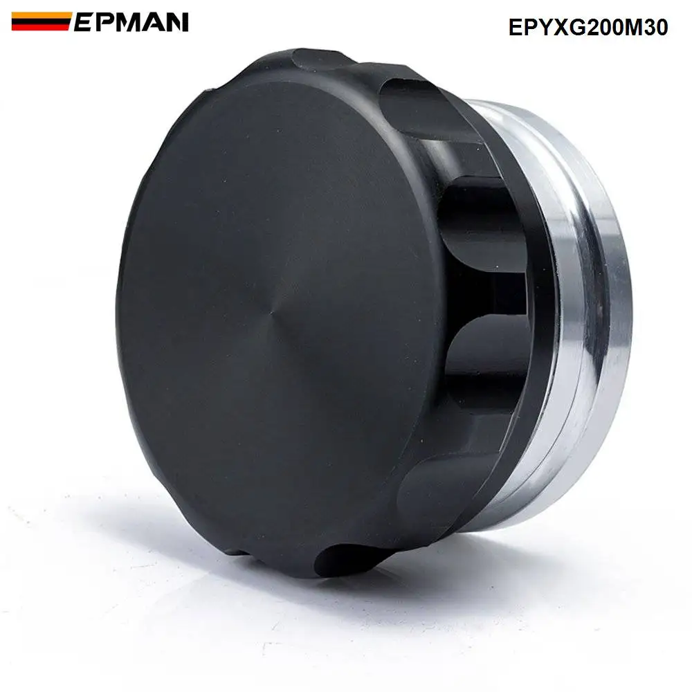 2 Inch Aluminum Weld-On Fuel Tank Cap & Filler Neck - Vented, M44x2 Thread (Silver) - Universal Car Refitting Part
