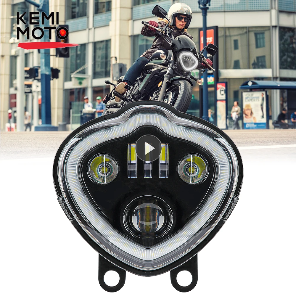 HeadlightForKawasakiVulcanSMotorcycleLEDHeadlampassemblylight