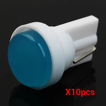 

Long Service Life Super Bright Light Universal 5 Colors 12V 1W T10 6 Chip New Auto Car Lamp Bright Side Light Lamp Set 10 Pieces