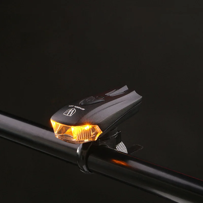 Excellent Wheel Up Bicycle Light USB Rechargeable 4 Mode Bike Front Light Lamp Bicycle Headlight Safety Warning Cycling Portable Light  JC 5