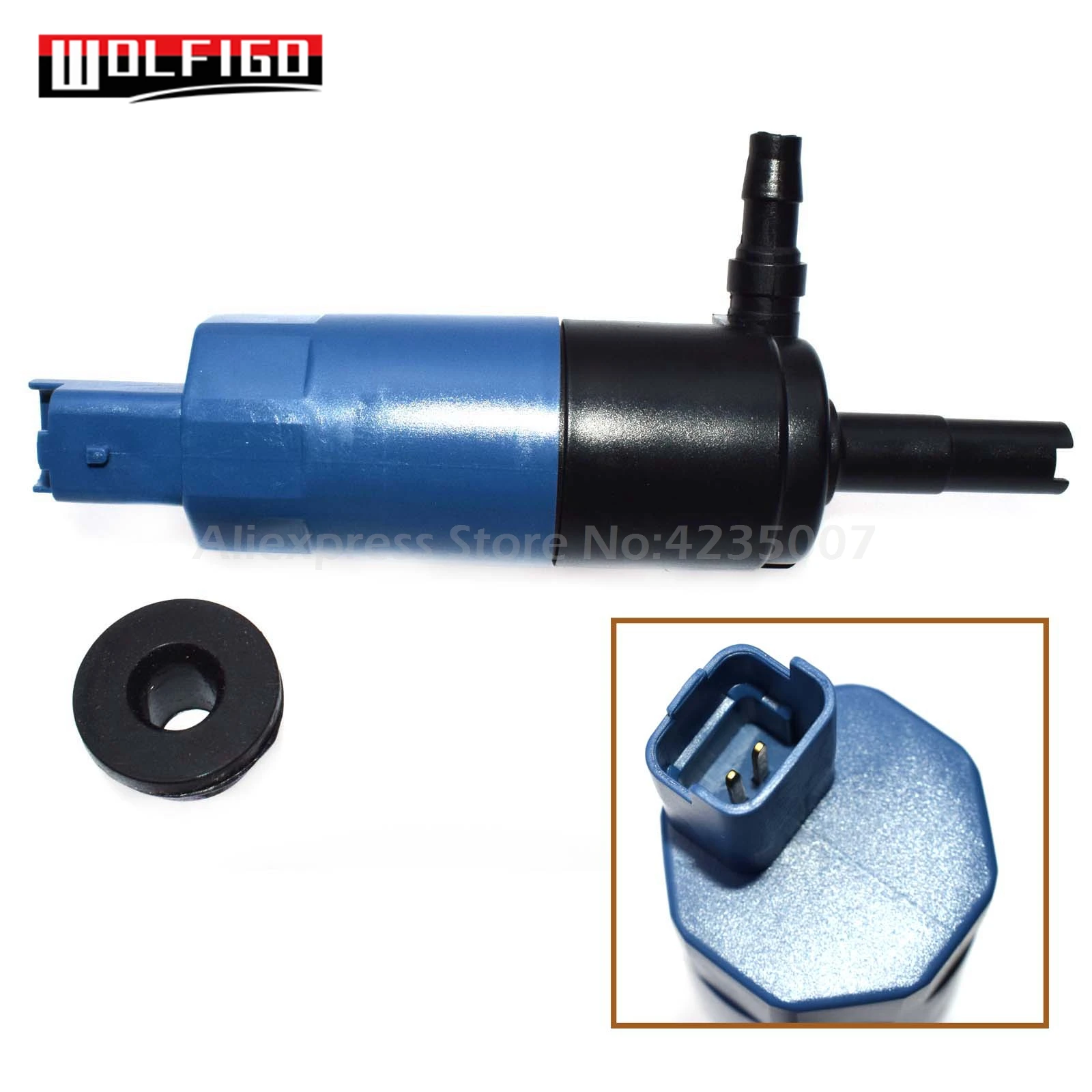 Насос для мойки фар WOLFIGO насос Peugeot 307 407 Citroen C4 C5 Renault Лагуна 9641086680 9642218080 8200331654 6434