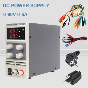 

4 Pcs wanptek KPS605D mini switching DC power supply 60V 5A Single Channel adjustable SMPS Digital