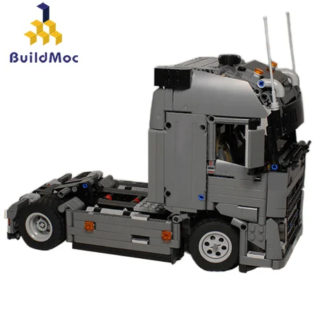 

BuildMoc 37849 Technic Engineering FH tractor unit Building Blocks Vehicle Car Bricks Set Educational DIY Toys for Children Boys