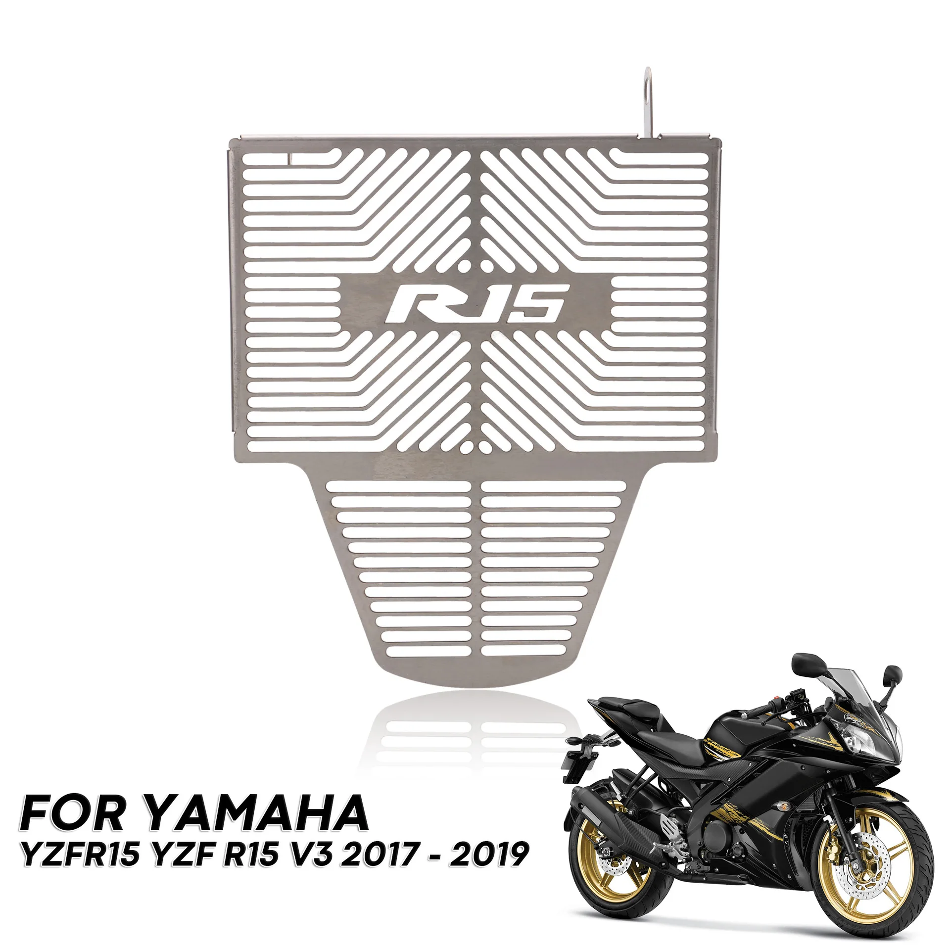 

Защитная решетка радиатора мотоцикла, подходит для Yamaha Yzf R15 V3 V3 VVA 17-19, аксессуары для мотоциклов