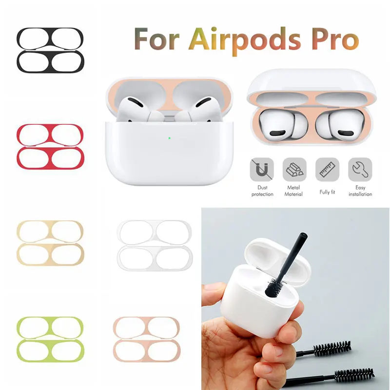 Для Airpods Pro с крючком кобура Наклейка защитная крышка для Airpods Pro Bluetooth беспроводные наушники коробка щетка для чистки