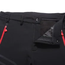 Уличные облегающие мужские и женские мягкие облегающие брюки для катания на лыжах осенние и зимние теплые холодные плюс бархатные