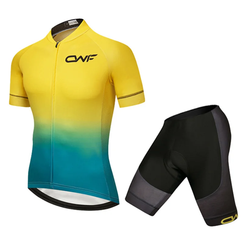 men cycling set Высококачественная Мужская одежда для велоспорта, комплект одежды для велоспорта, дышащая одежда с защитой от ультрафиолета, велосипедная одежда с коротким рукавом, комплекты для велоспорта - Цвет: men cycling set