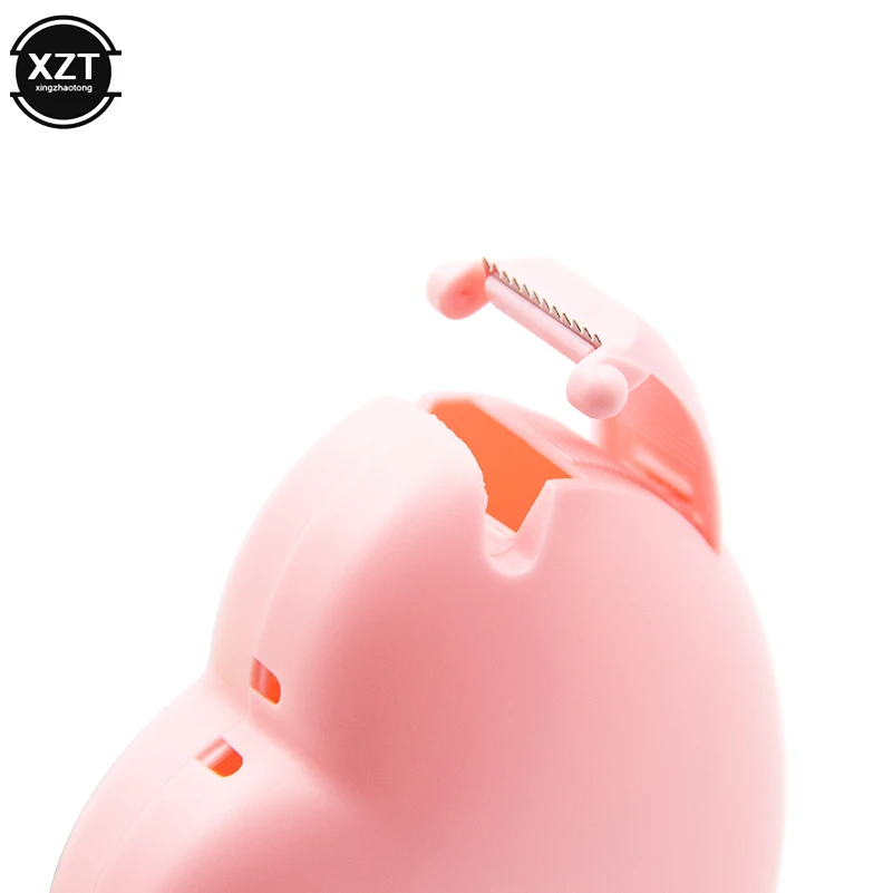 Candy Color Masking Tape Cutter Design Love Heart/Donut Shape Washi Tape Cutter Office Dispenser School Supply tape cutter tape dispenser