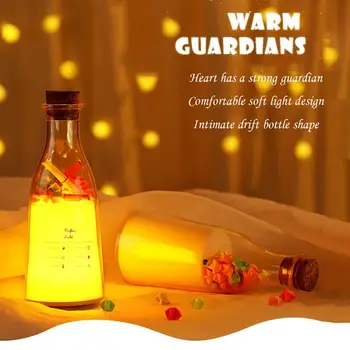 

DIY Message LED Milk Bottle Light 2019 New Arrive 1Pcs Modern Milk Bottle Lamp Night Light USB Sleep Party Decor Gifts