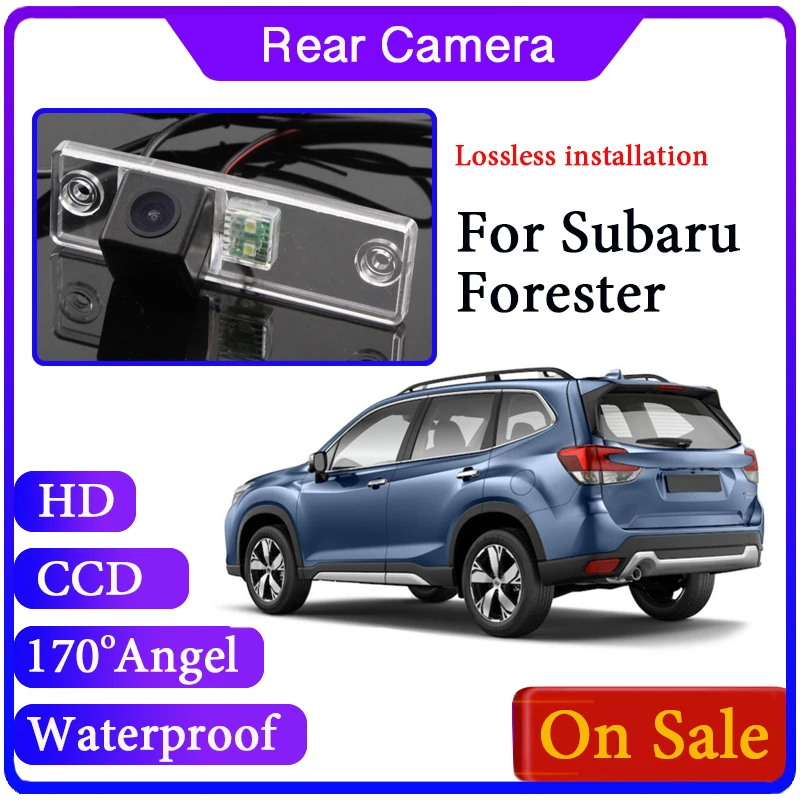 

Dedicated Camera Reverse Parking Night Vision Image For Subaru Forester SG 2002~2009