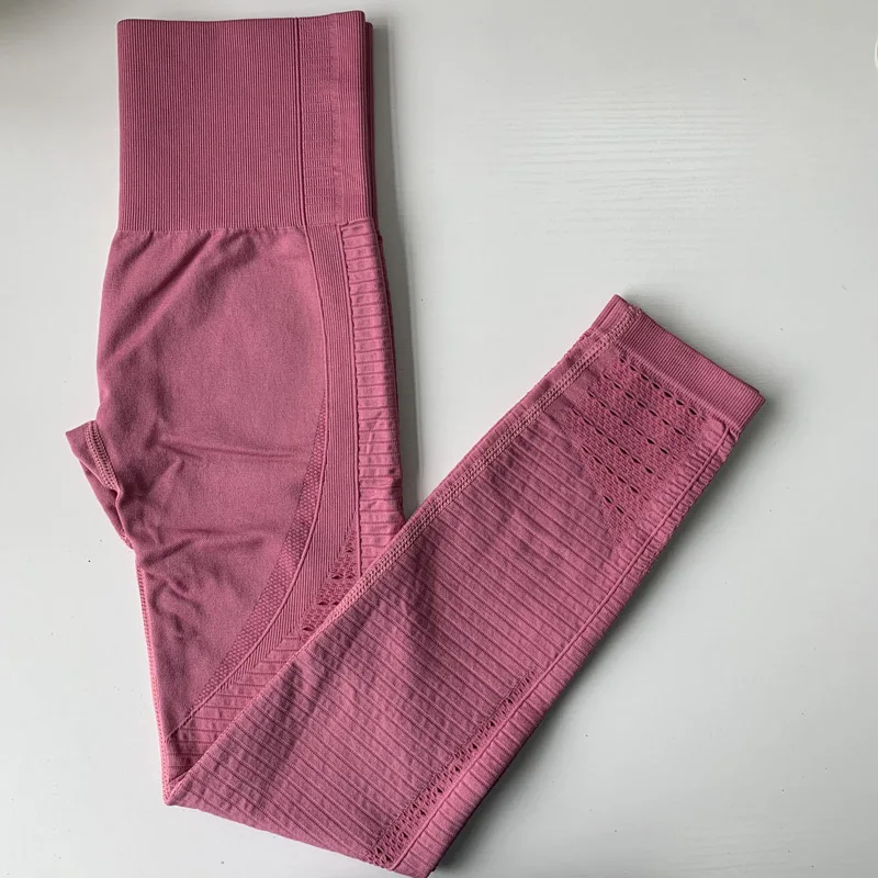 Dusky Pink Nepoagym женские новые цветные бесшовные леггинсы, спортивная одежда для женщин, штаны для занятий йогой - Цвет: Dusky Pink