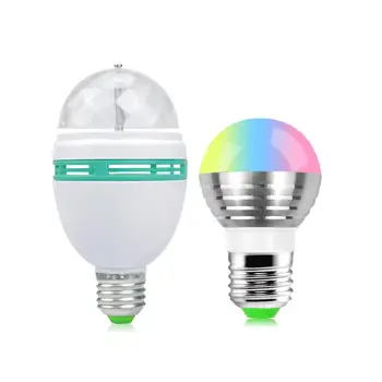 

Color Changing Stage Light Disco DJ RGB Lamp Christmas Decorations For Home Lighting Party Lights LED Ball Bulb E27 AC 85- 265V