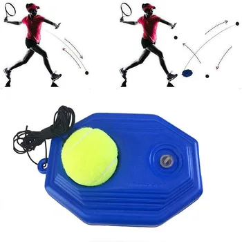 

Heavy Duty Tennis String Training Tool Exercise Tennis Ball Sport Self-study Rebound Ball Baseboard Sparring Device Drop Ship