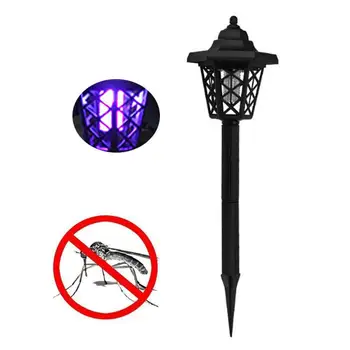 

Outdoor Garden Mosquito Repellent Killer Lamp Solar LED Light Fly Zapper Trap