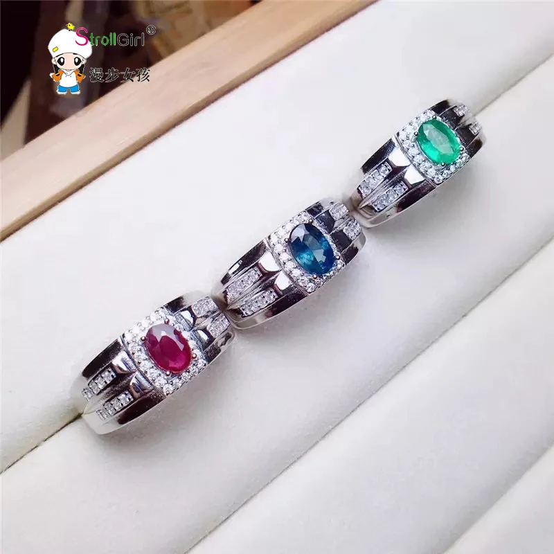 

Strollgirl new 925 Sterling Silver Personalized Carved Name Ring and Birthstone Ring Custom Jewellery for Women Anniversary Gift