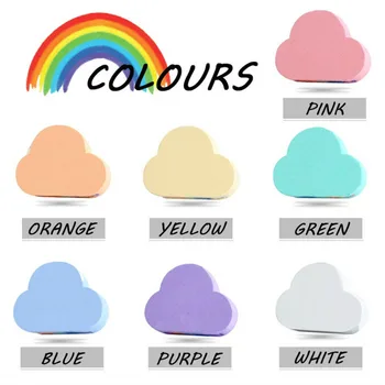 

130/200g Rainbow Bath Bomb Bath Salt Ball Rainbow Cloud Soap Skin-care Girlish Bath Bomb Bubble Massage SPA Soft Form For Bombs