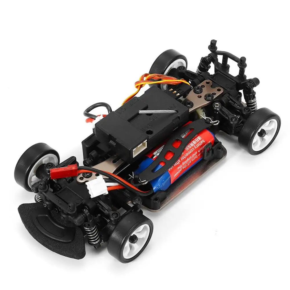 Карманный гоночный автомобиль K969 1:28 2 4G 4WD высокоскоростная Раллийная игра