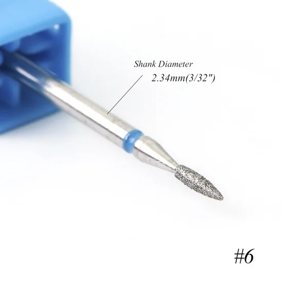 1 шт. фрезы для ногтей алмазные фрезы для маникюра электрические пилочки для кутикулы Инструменты для педикюра TR01-29-1 - Цвет: 6